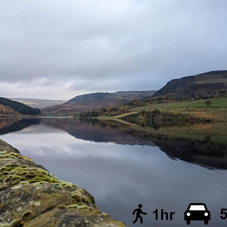 شقة Flat Near Peak District Mossley المظهر الخارجي الصورة